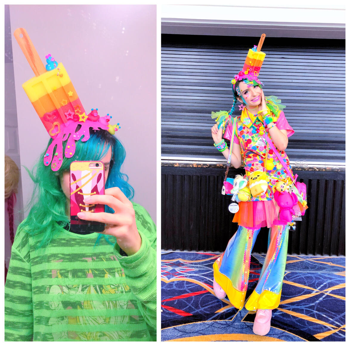 Repurposed Popsicle Headpiece (2019)